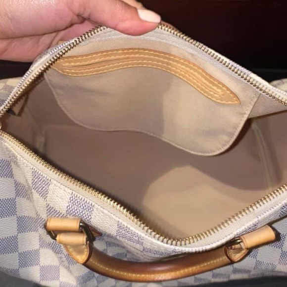 Damier Azur speedy 30 - Picture 1 of 14